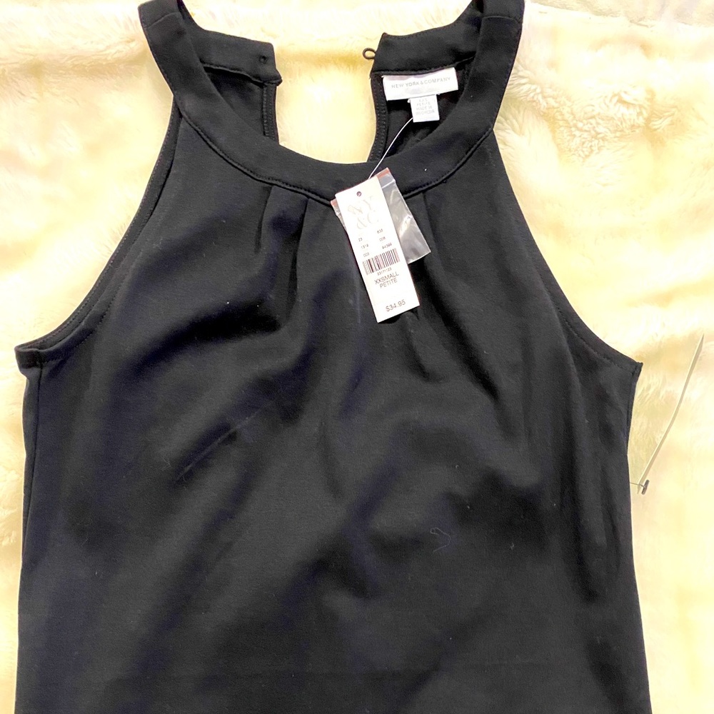 New York And Company Black Dress xxs